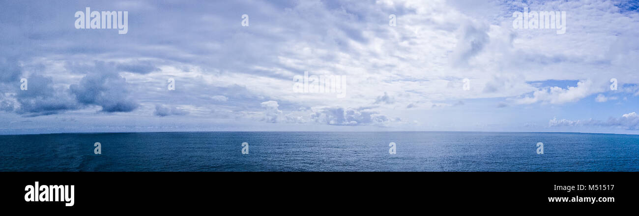 Oceano Pacifico paesaggi marini panorama vicino alaska Foto Stock