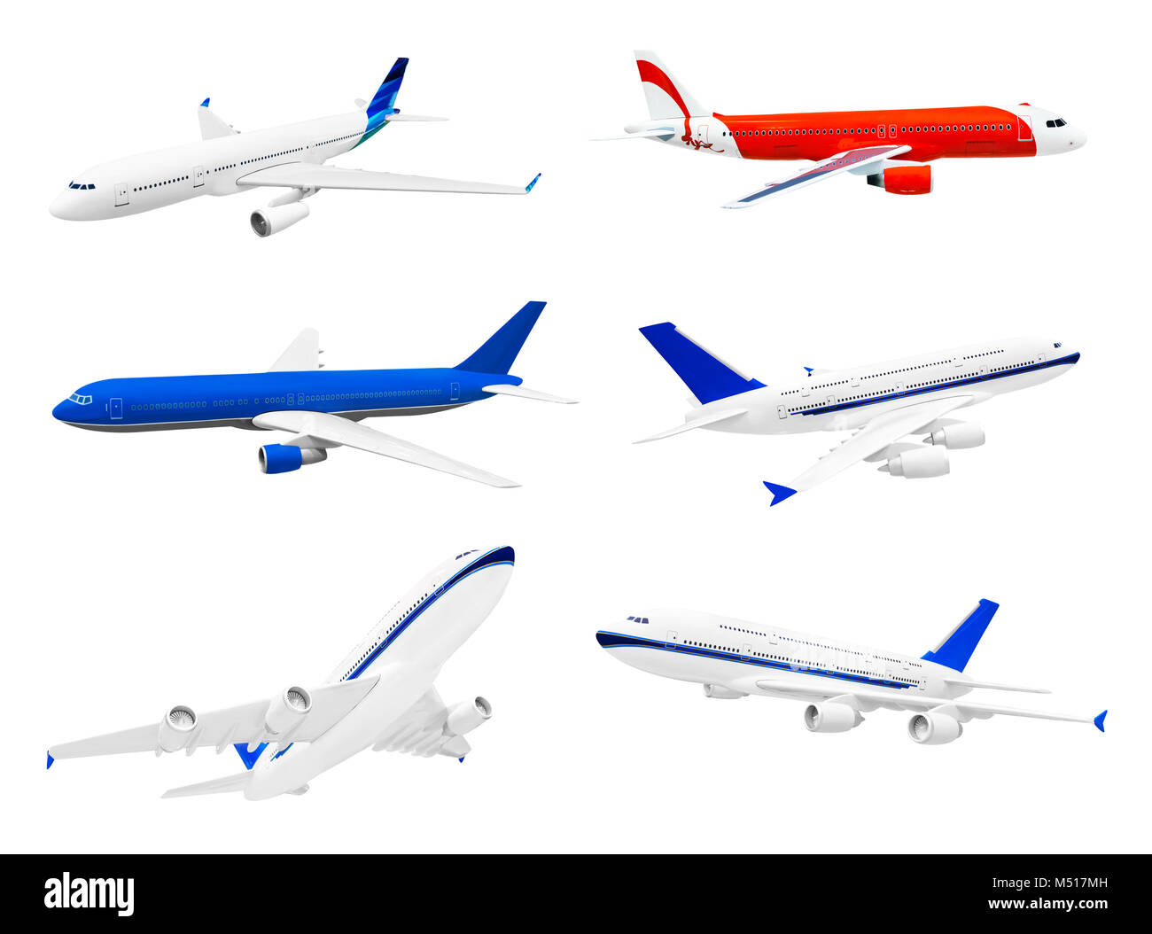 Set di piani Foto Stock