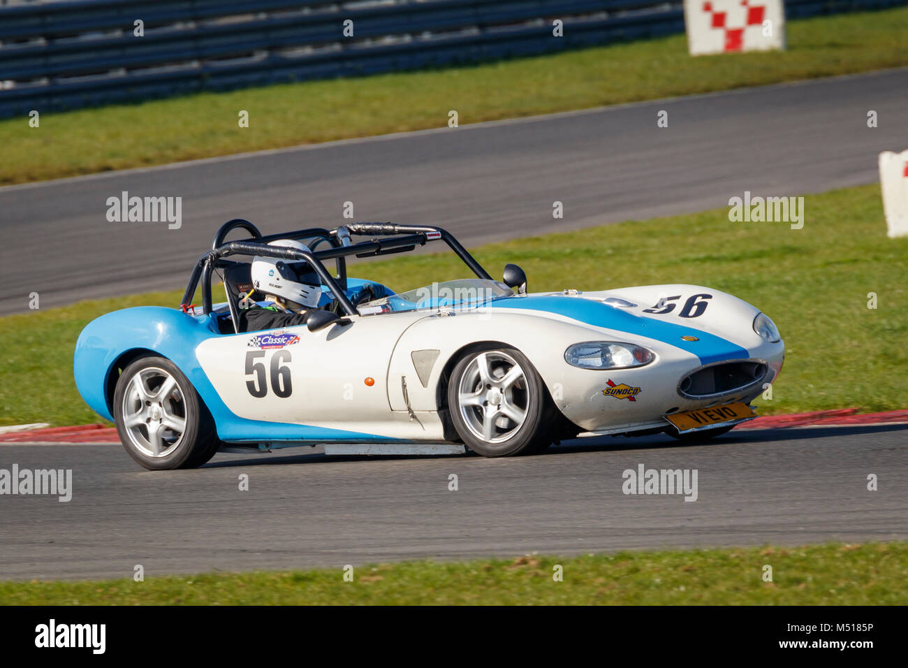 2003 Ginetta G20 con driver Michael Pearson durante la CSCC classici moderni gara a Snetterton Circuito motorino, Norfolk, Regno Unito. Foto Stock