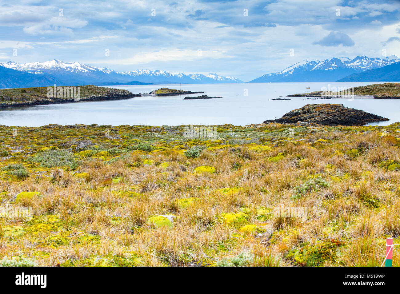 Canale di Beagle Ushuaia Patagonia Argentina Foto Stock