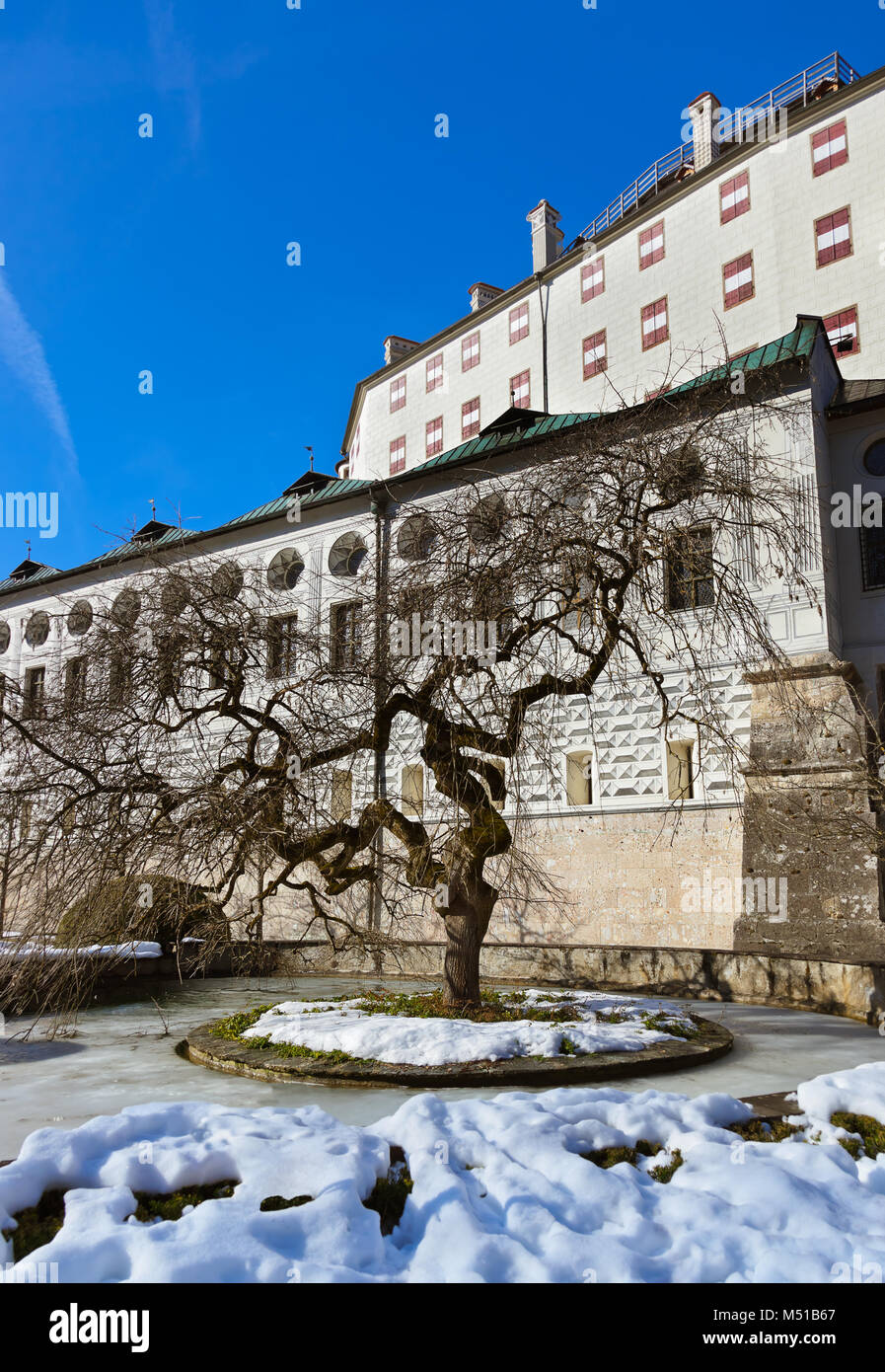 Palazzo di Ambras - Innsbruck in Austria Foto Stock