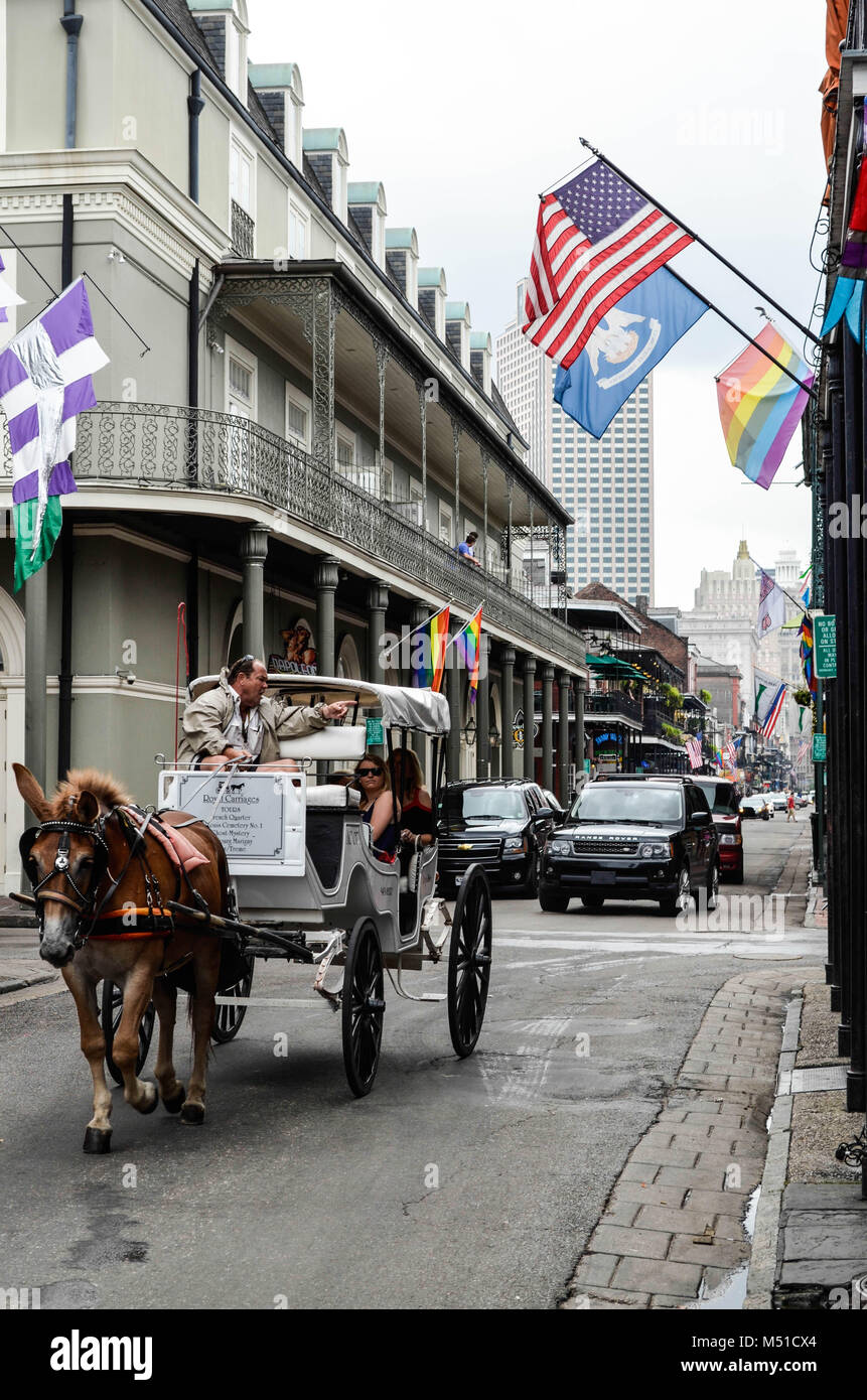 New Orleans Vibes Foto Stock