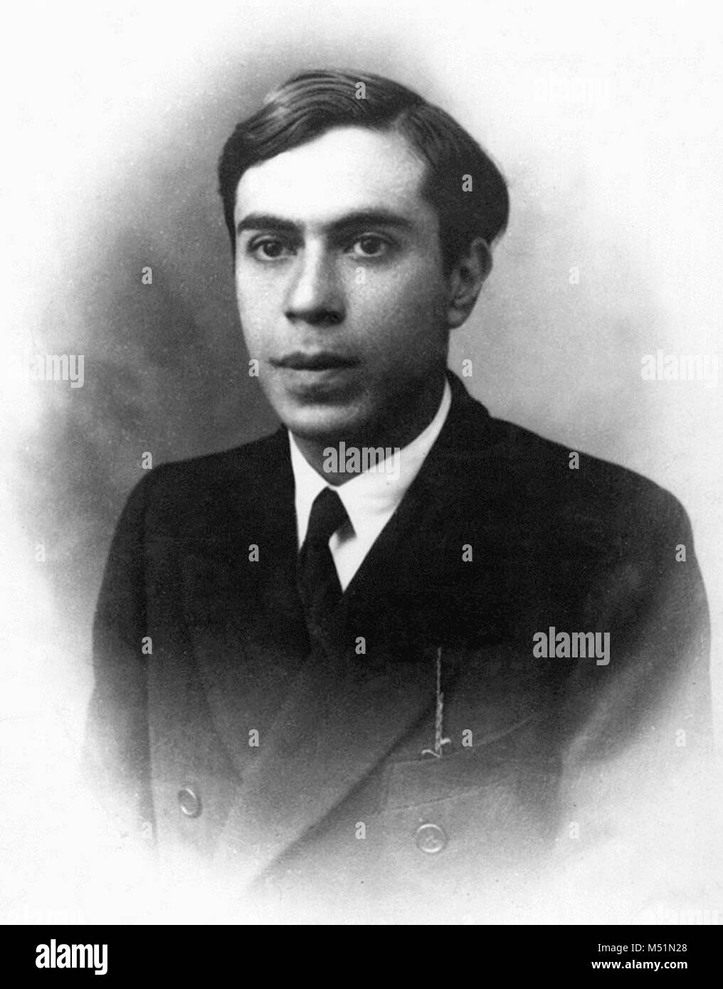 Ettore Majorana (1906 - 1959), fisico teorico italiano che ha lavorato su masse di neutrini Foto Stock