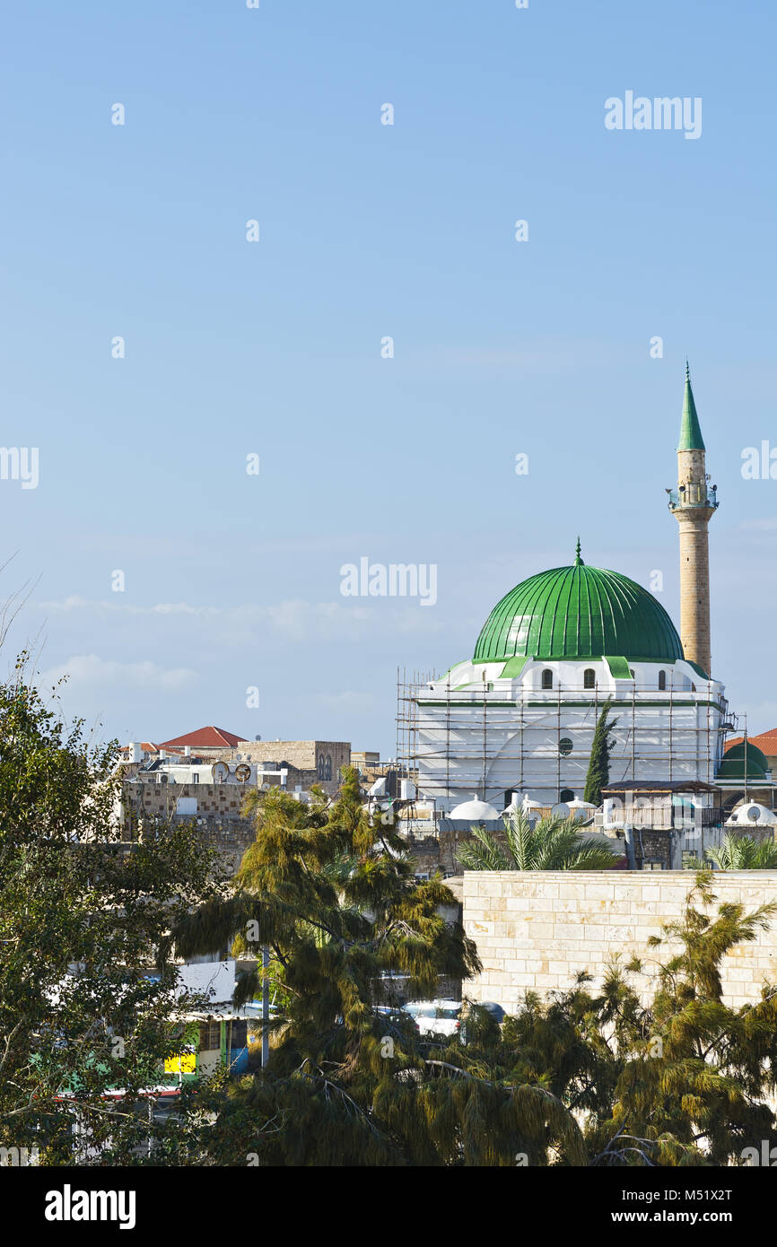 Restauro della moschea musulmana Foto Stock