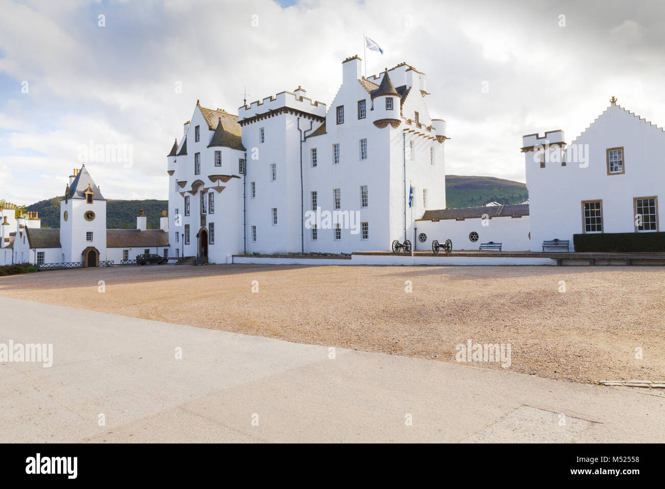 Blair Castle Scozia Scotland Foto Stock