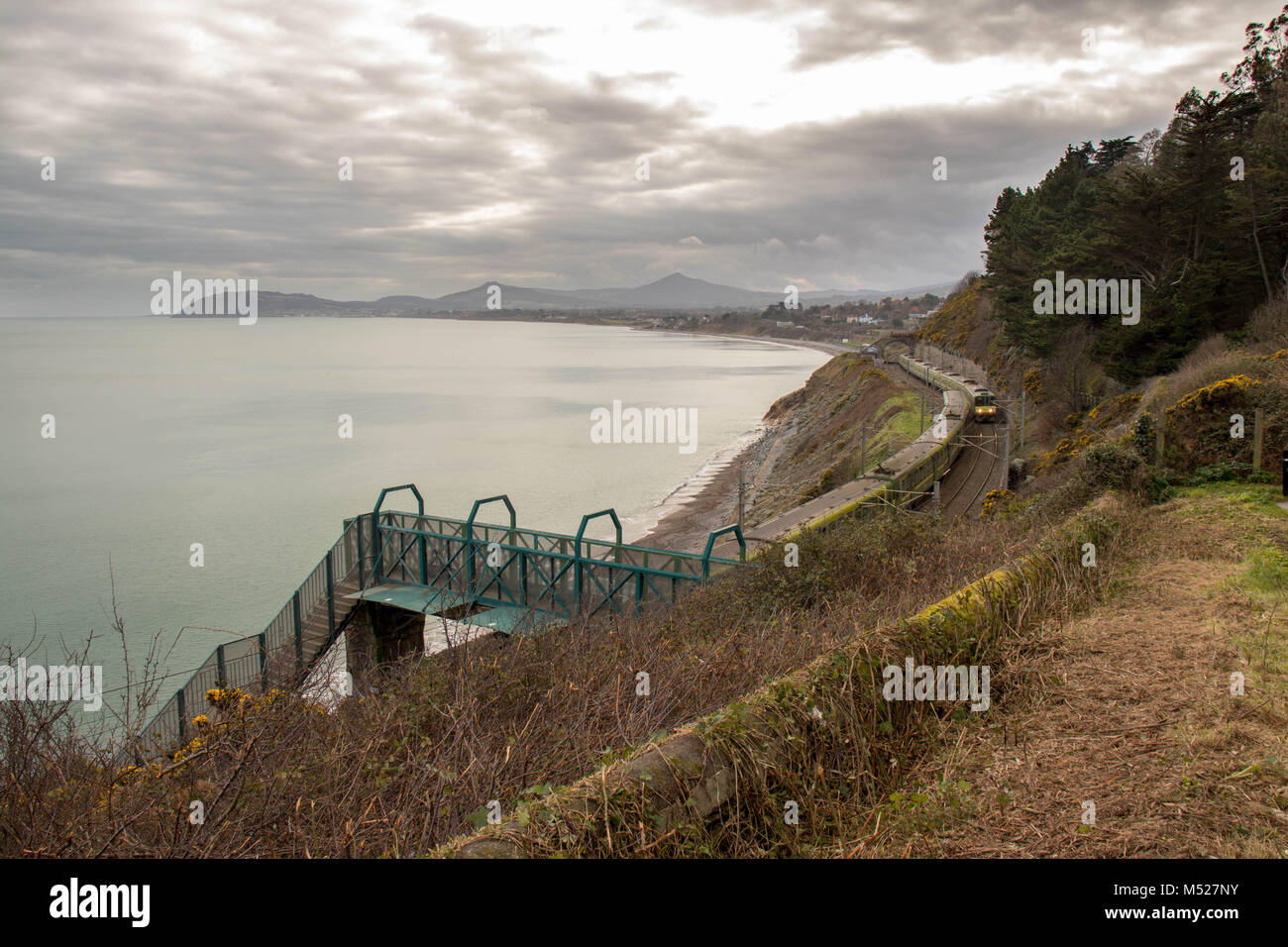 White Rock, Dublino. Foto Stock