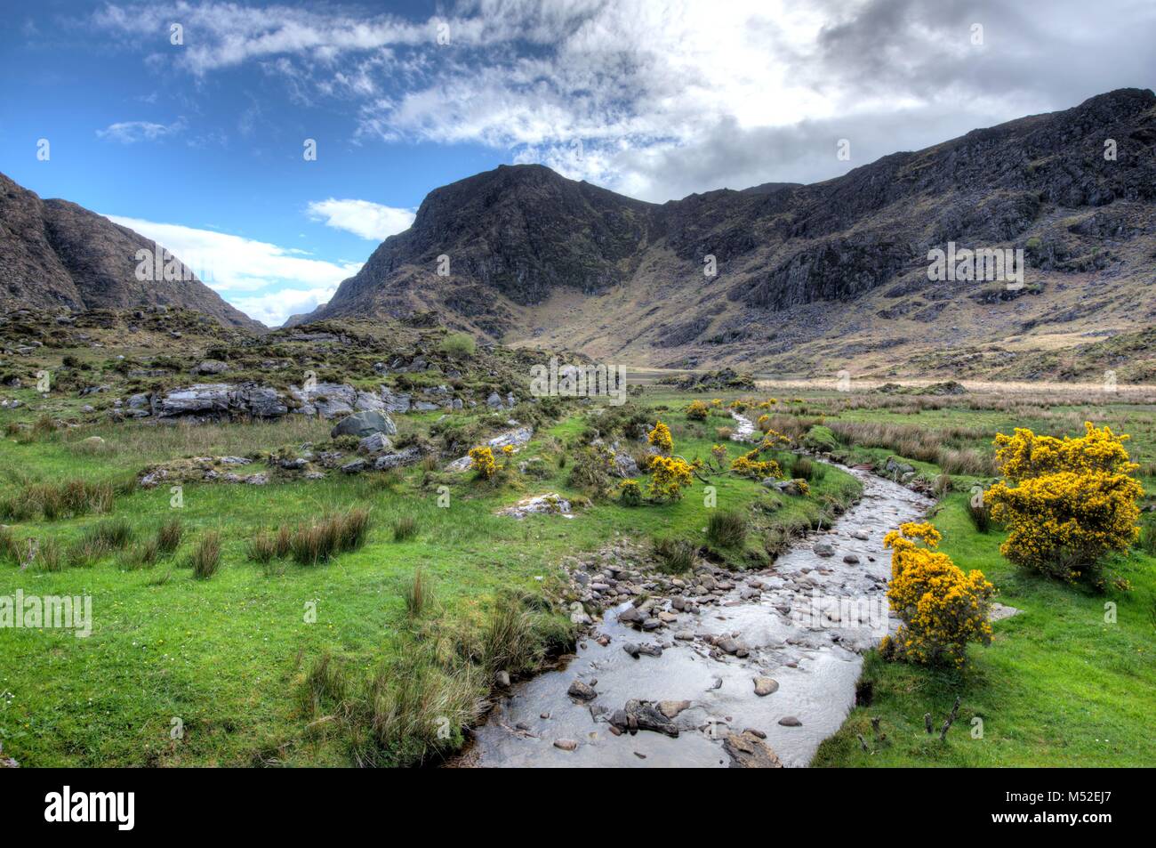 Gap di Dunloe, Irlanda Foto Stock