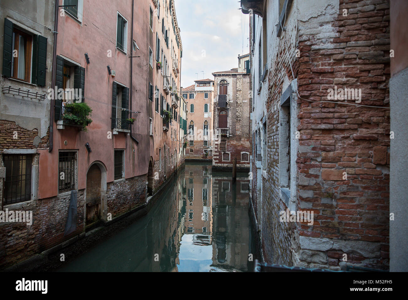 Bella foto Canal di Venezia , Italia . Foto Stock