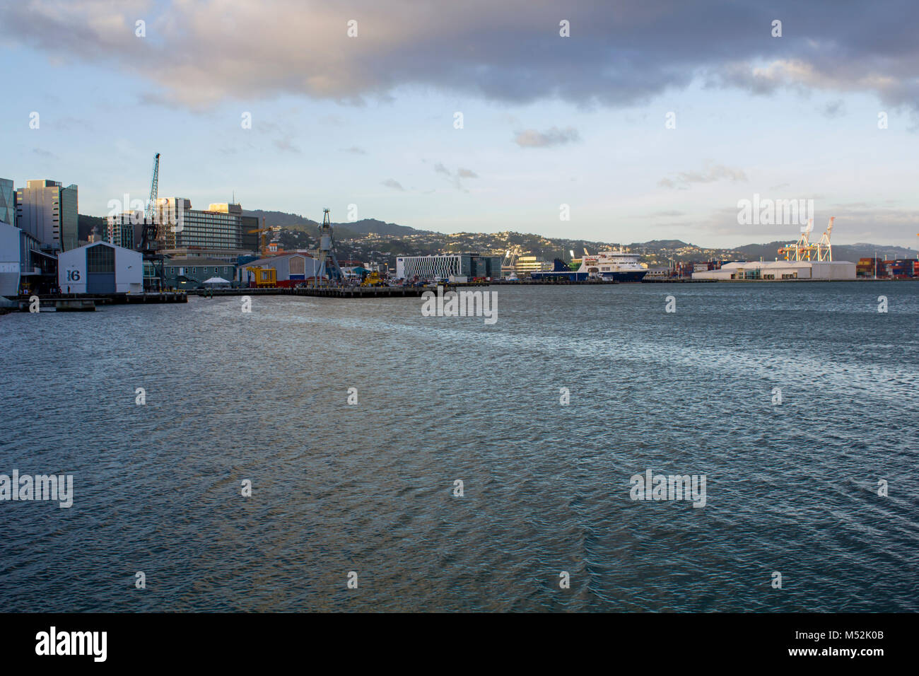 Queens Wharf, Auckland in Nuova Zelanda Foto Stock