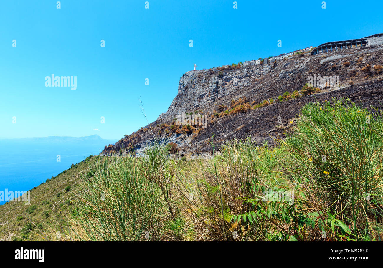 Cristo Redentore di Maratea. Italia Foto Stock