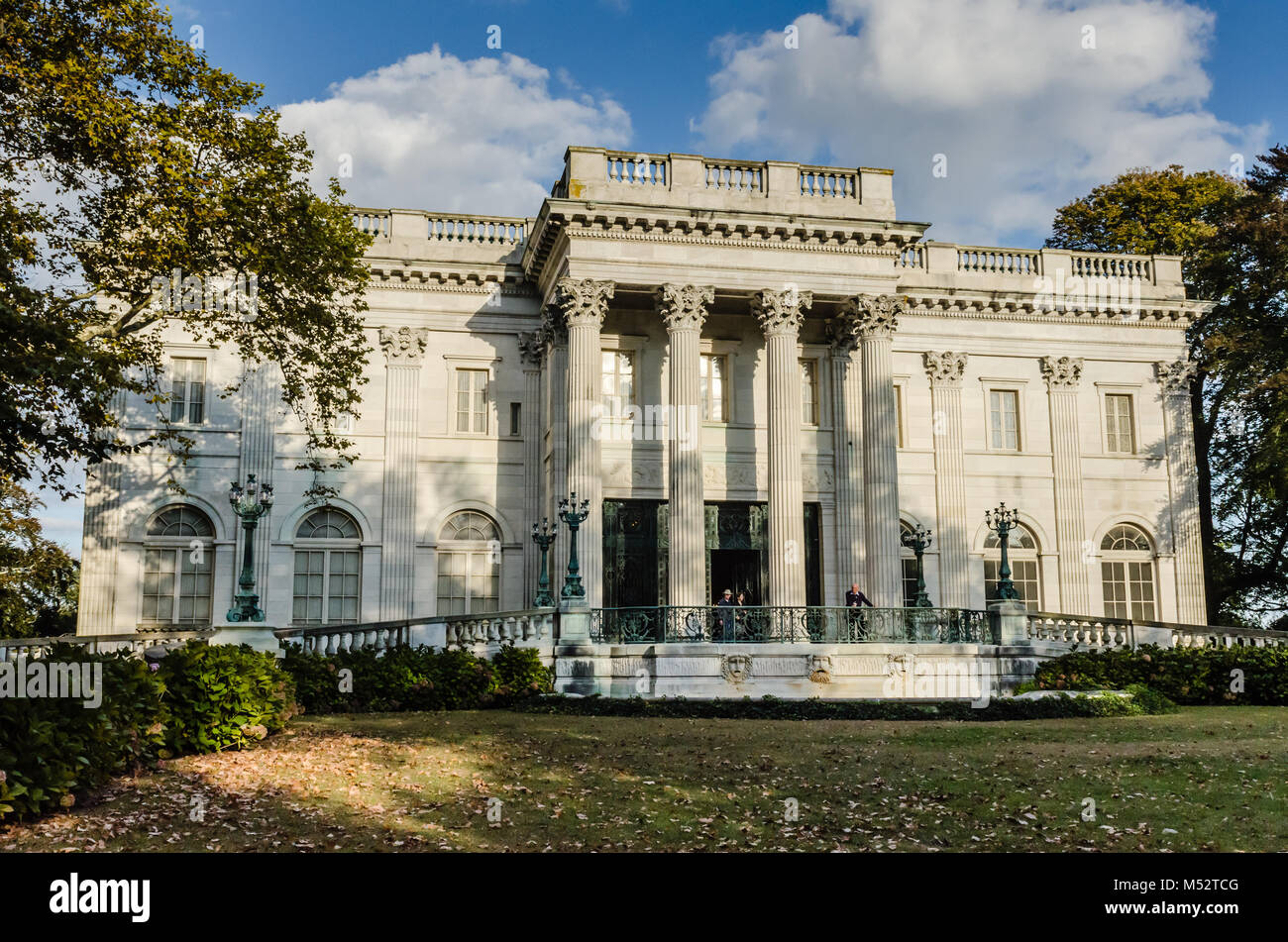 Casa di marmo è un età dorata mansion di Newport, Rhode Island, ora aperta al pubblico come un museo. Progettato dalla società architetto Richard Morris Hunt, Foto Stock