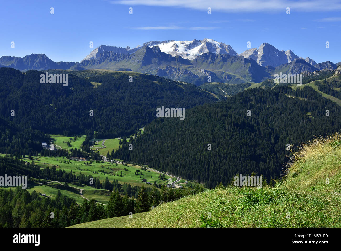 Alpi dolomitiche; Alto Adige; Italia; Foto Stock