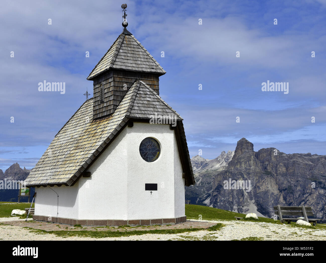 Alpi dolomitiche; Alto Adige; Italia; Foto Stock