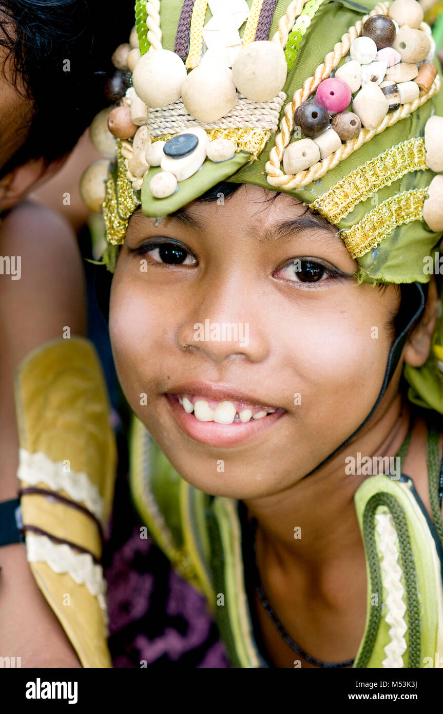 Festival Sangyaw tacloban leyte filippine Foto Stock