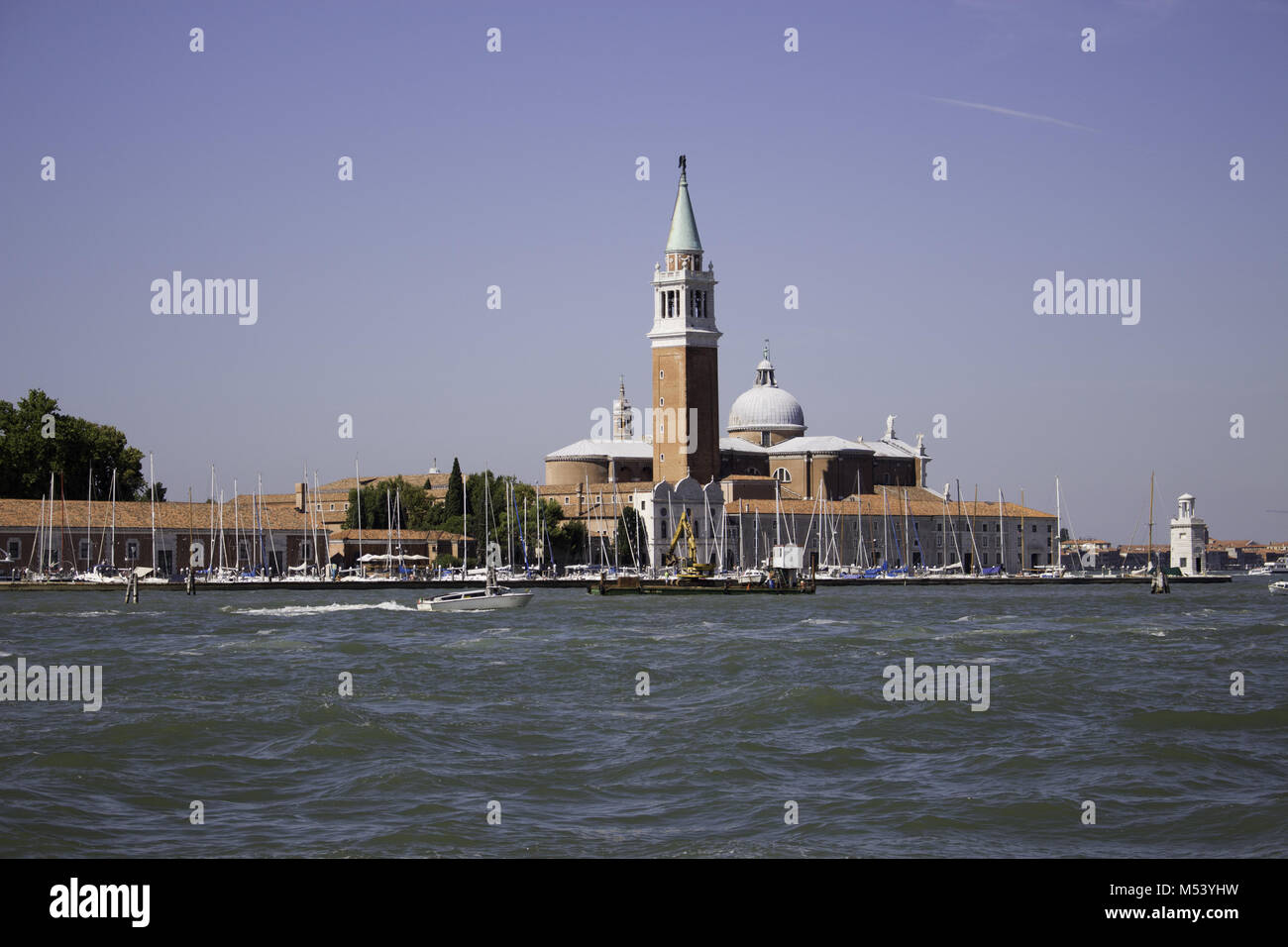 Chiesa di San Giorgio Maggiore, Venezia, Italia Foto Stock