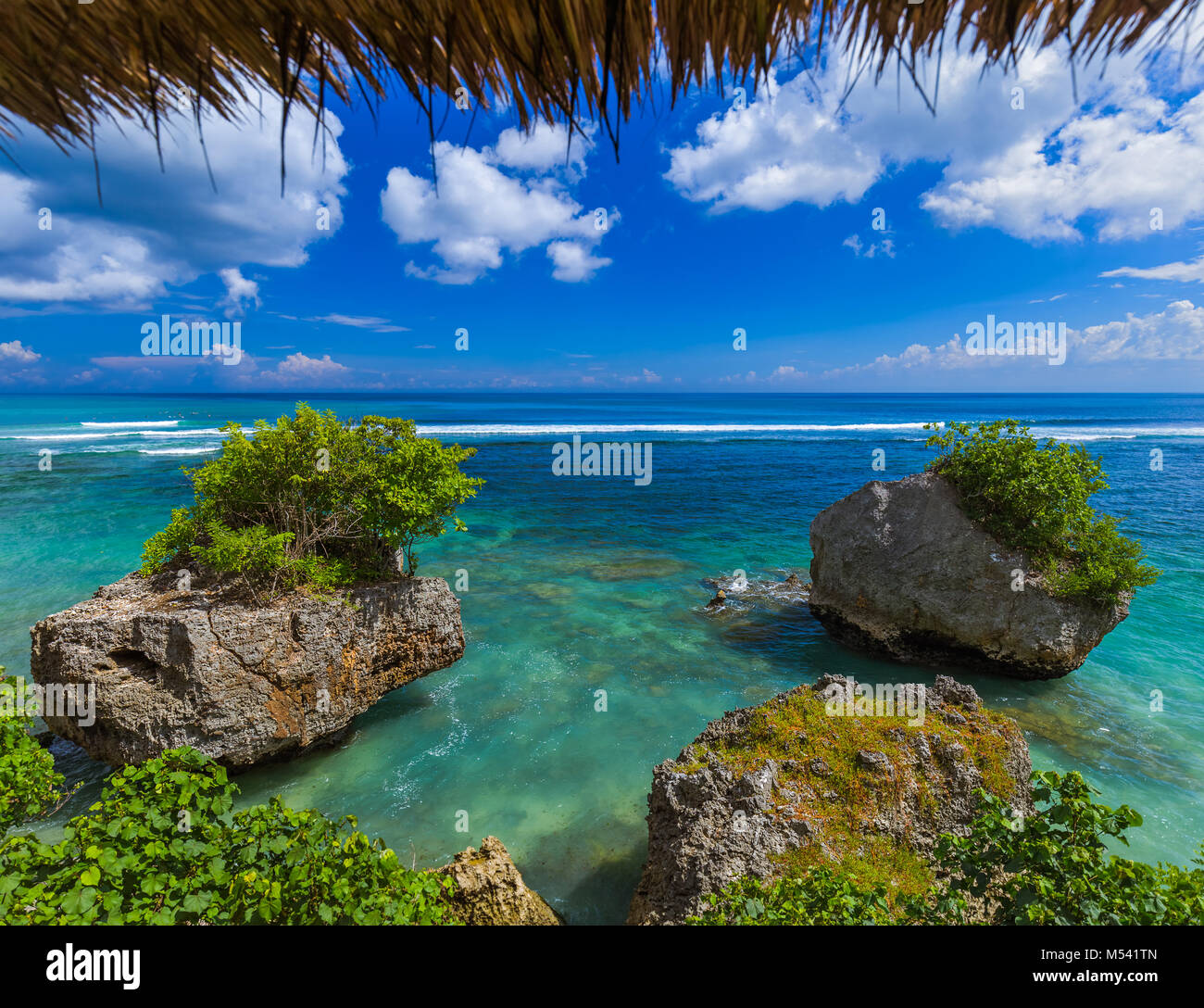 Impossibile Beach - Bali Indonesia Foto Stock