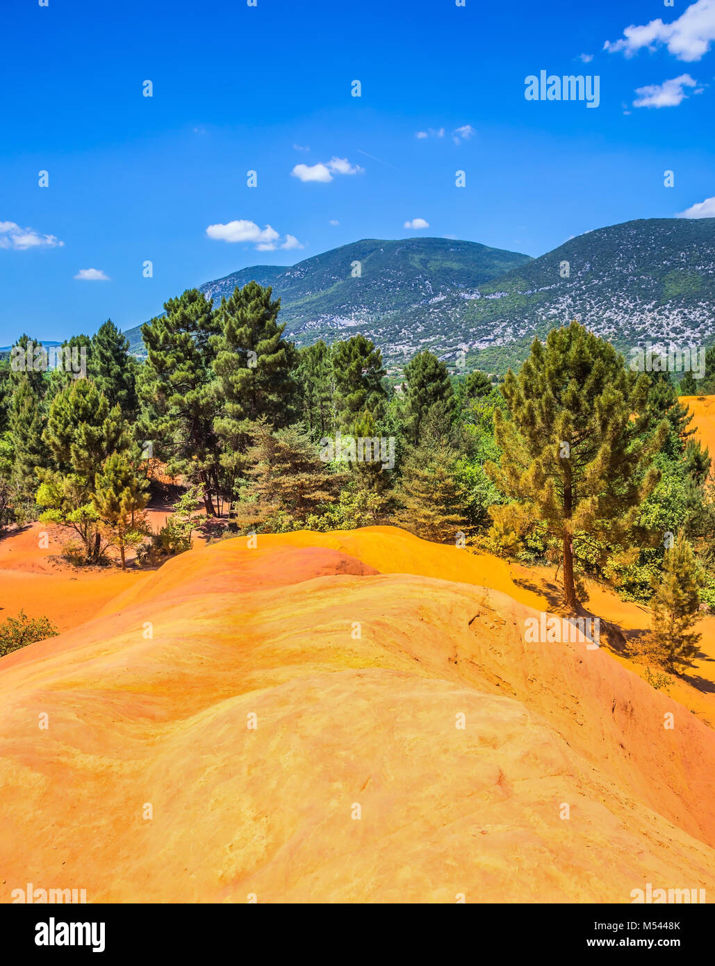 Le colline rosse Foto Stock