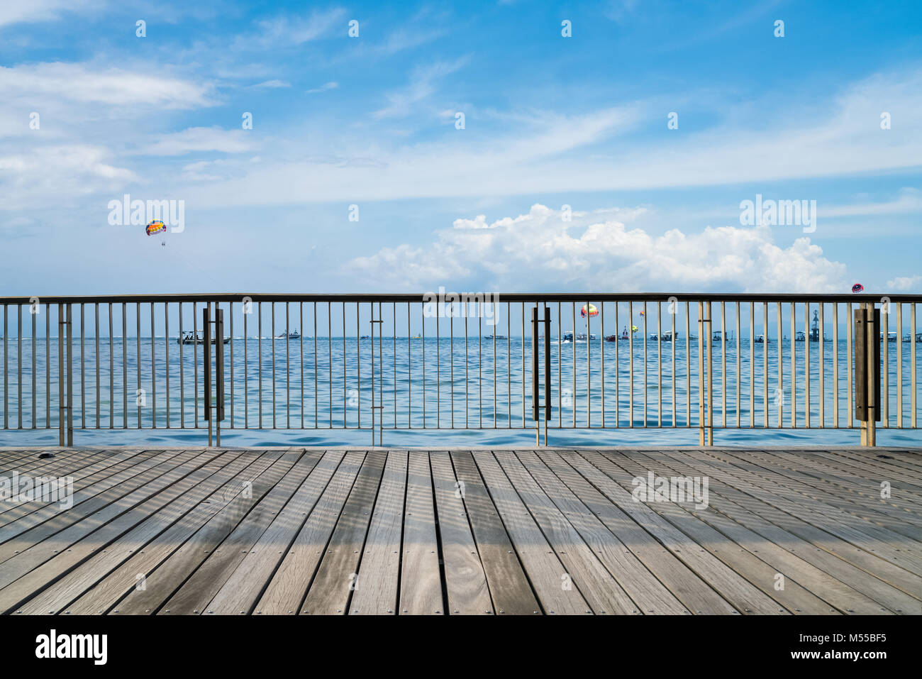 Seascape nell isola di Bali Foto Stock