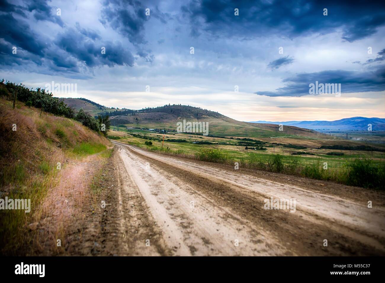 Vasto scenic montana di stato paesaggi e natura Foto Stock