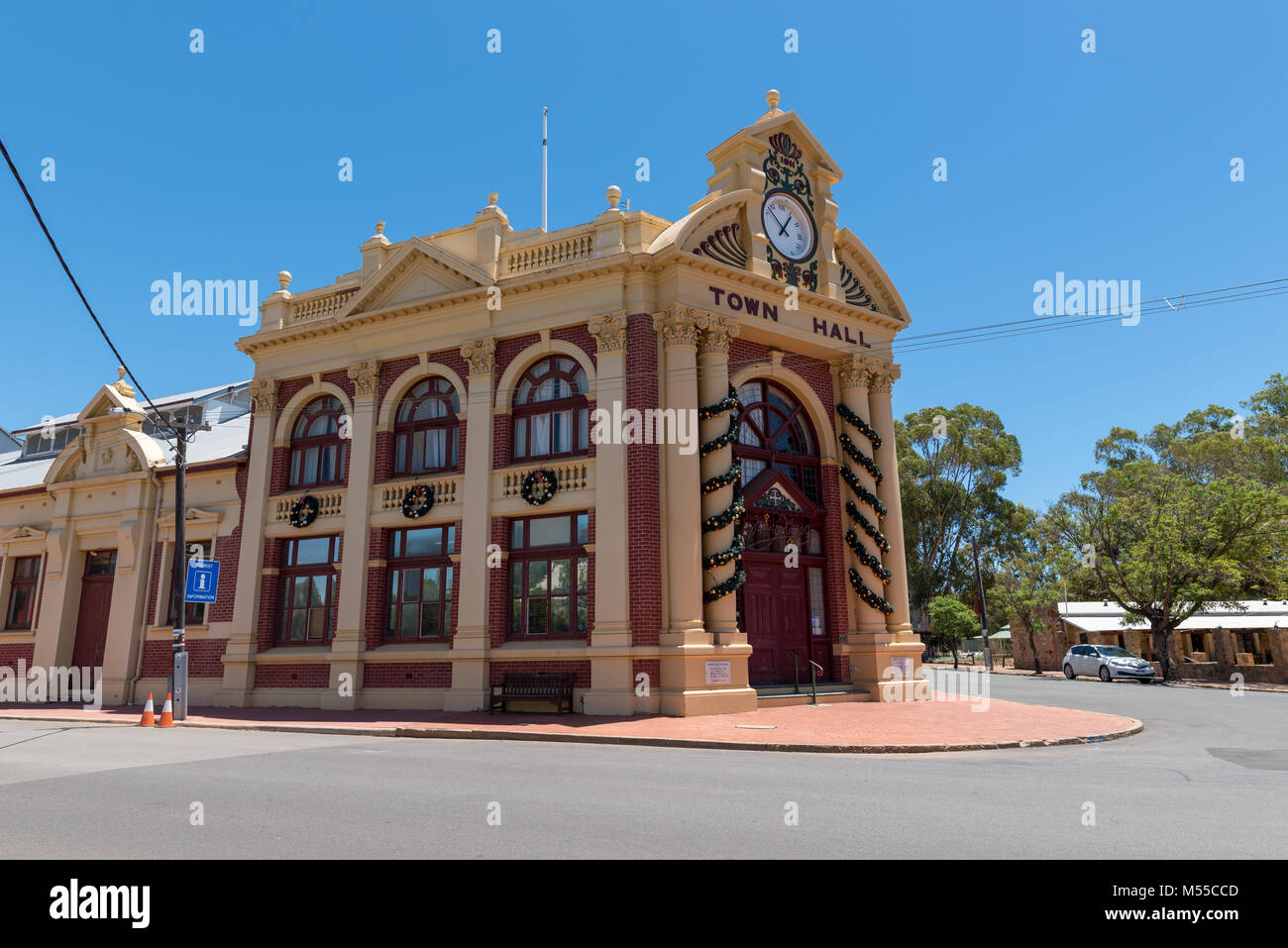 YORK, Australia, WA / Western Australia - 2018 gennaio 06, città di York, la più antica città terrestre . Famosa zona turistica e storica città a est di Perth . Città H Foto Stock
