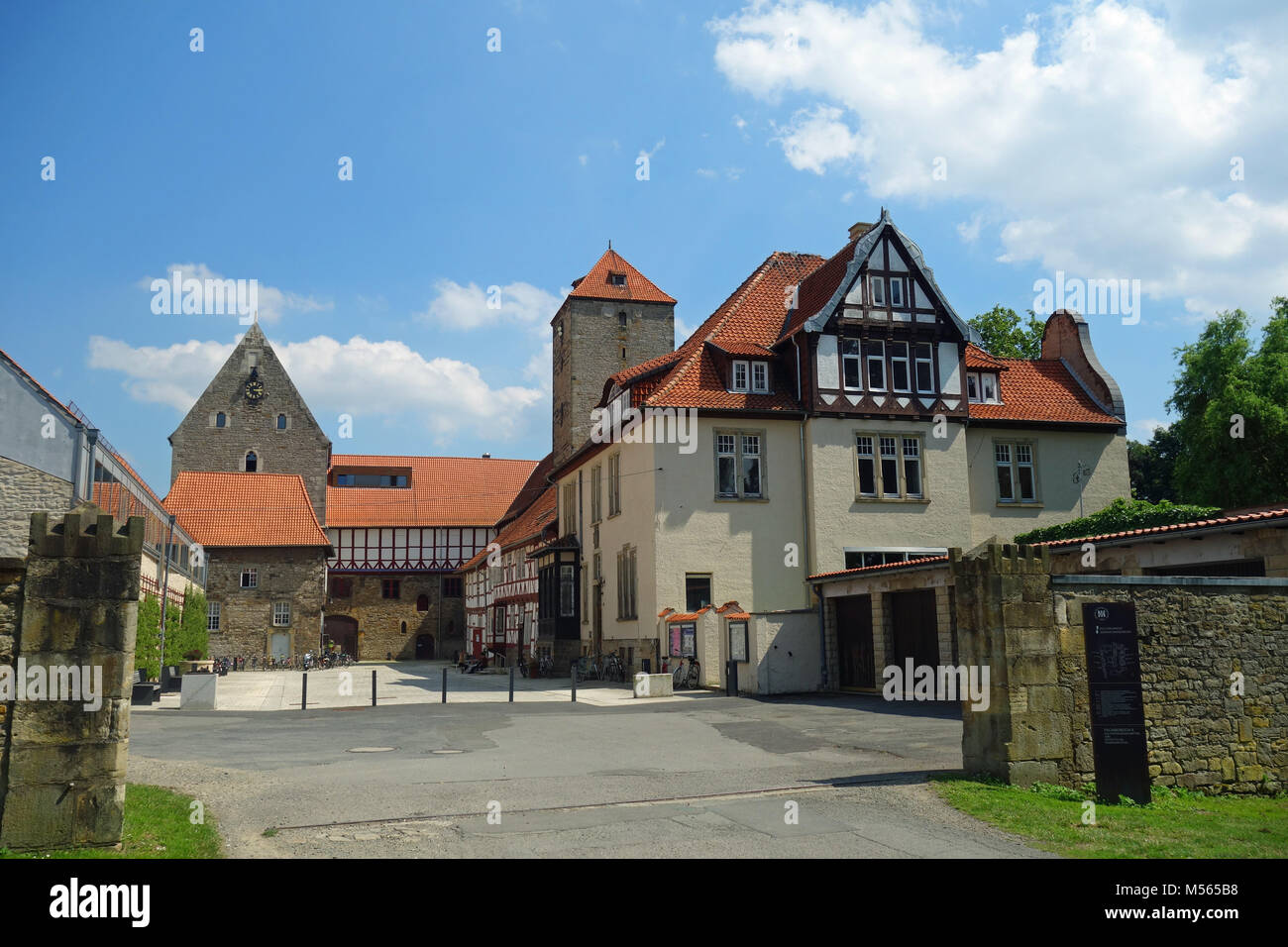 Campus culturale Domaene Marienburg vicino a Hildesheim Foto Stock