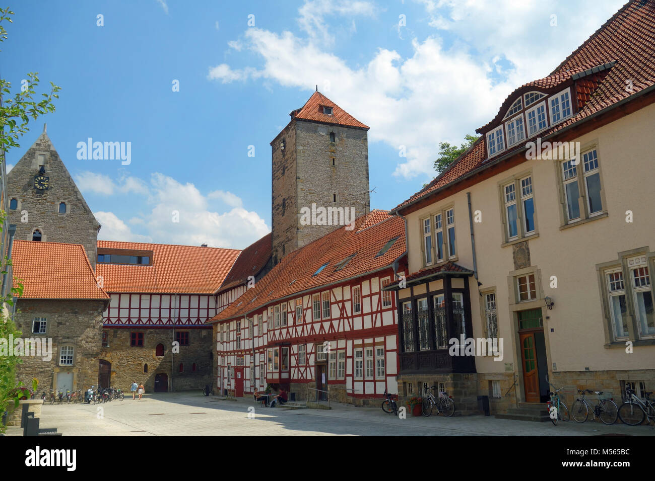 Campus culturale Domaene Marienburg vicino a Hildesheim Foto Stock