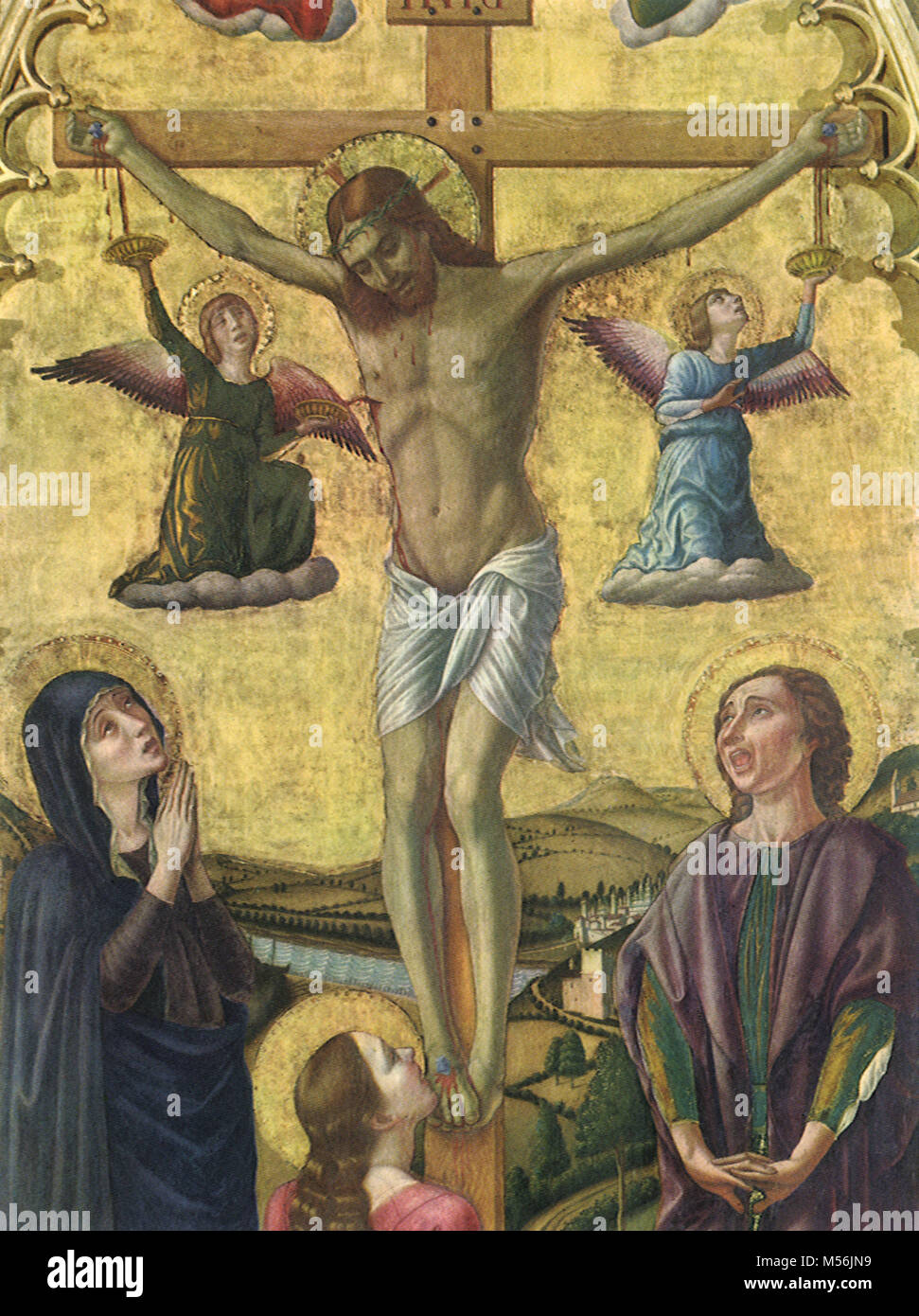 Crocifissione Foto Stock