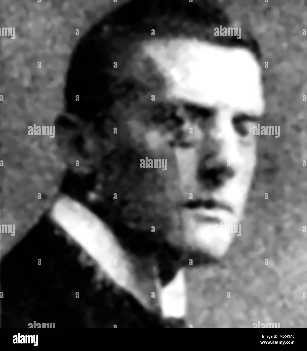 Un 1921 stampato ritratto di sir Austen Chamberlain,(1863-1937), uomo politico britannico e primo signore del Ministero della Marina, Segretario di Stato per gli affari esteri, signore Privy Seal, leader della House of Commons, il Cancelliere dello Scacchiere, Segretario di Stato per l'India, Postmaster-General. Foto Stock