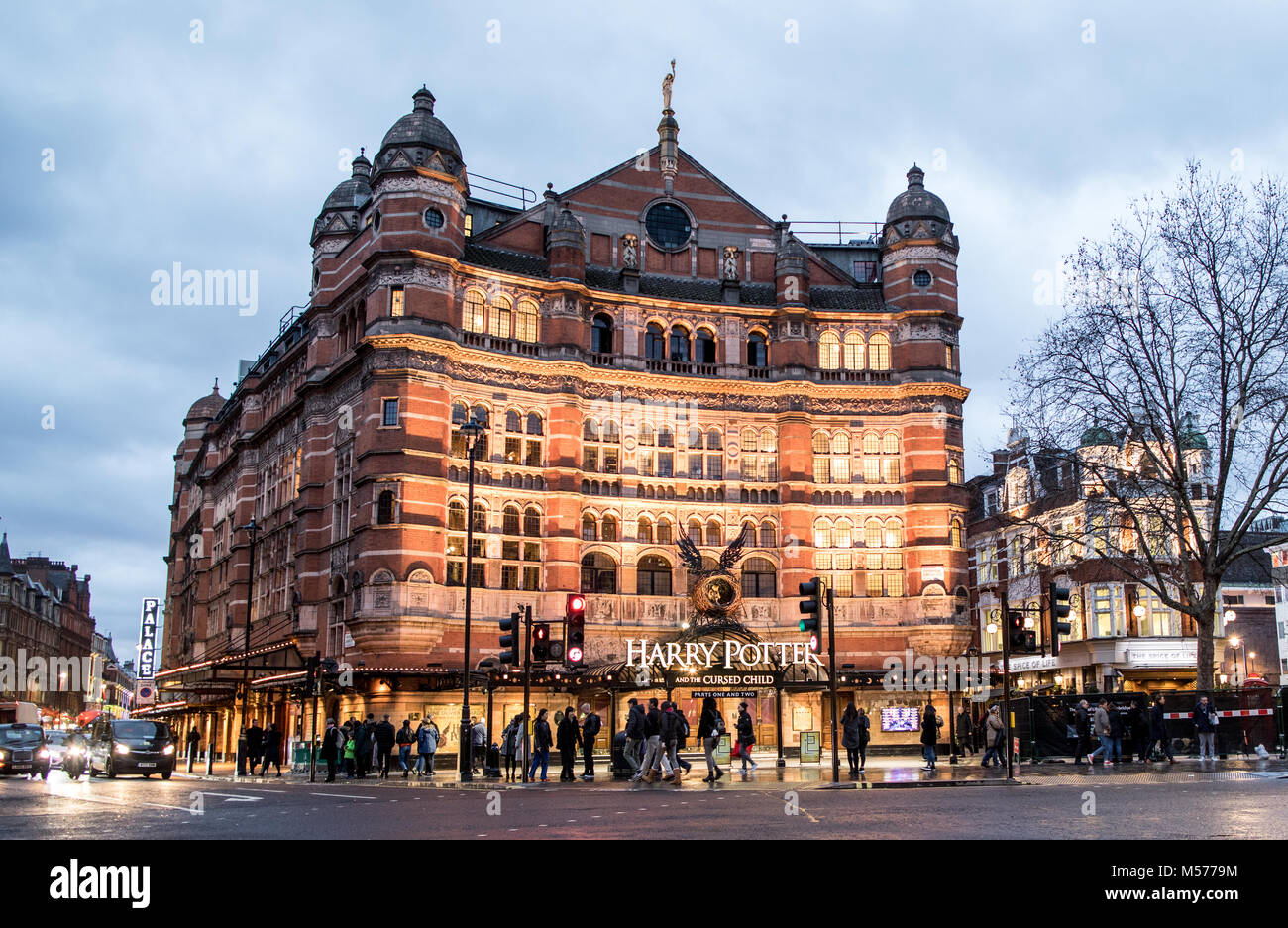 Il Palace Theatre Cambridge Circus London REGNO UNITO Foto Stock