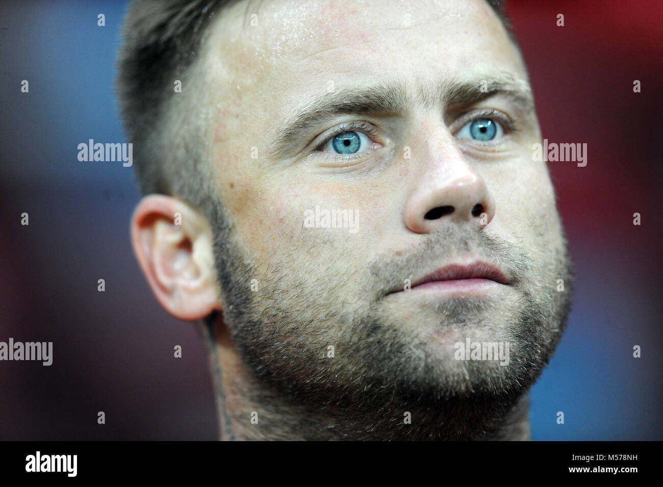 Varsavia, Polonia - 7 settembre , 2015: EURO 2016 EURO France Football Coppa qualificazioni Polonia vs Gibilterra o/p Artur Boruc portiere od AFC Bournemouth Foto Stock