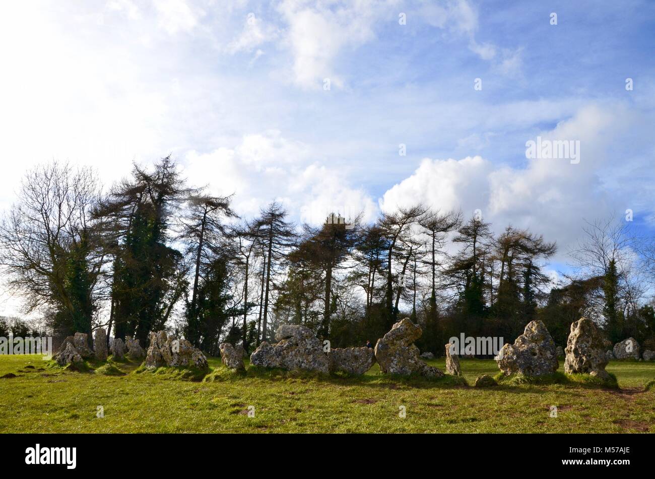 Pietre rollrights Stone Ct, grande Rollright, Chipping Norton OX7 5QB Foto Stock