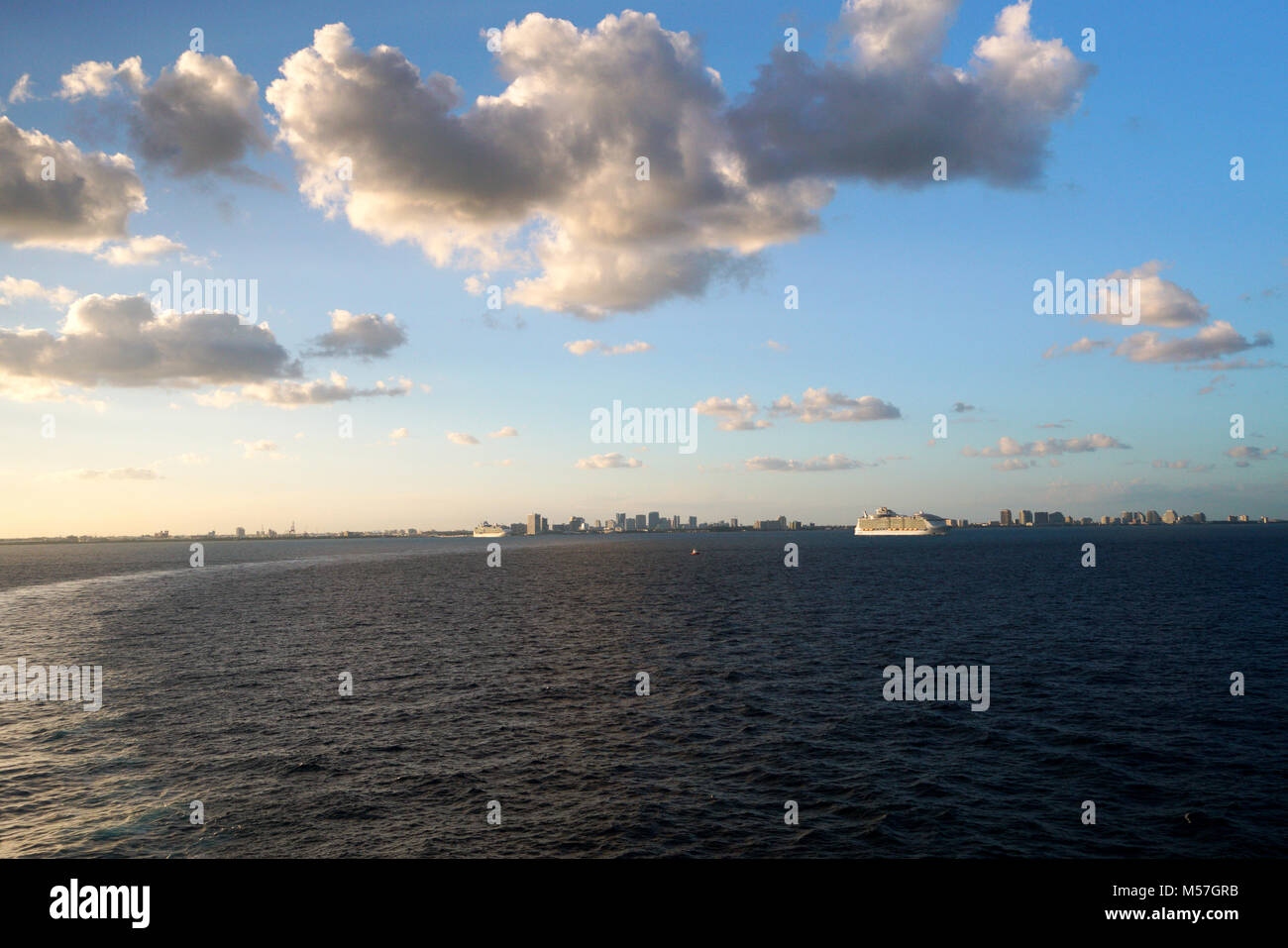 Crociera sul Niew Amsterdam, dei Caraibi Foto Stock