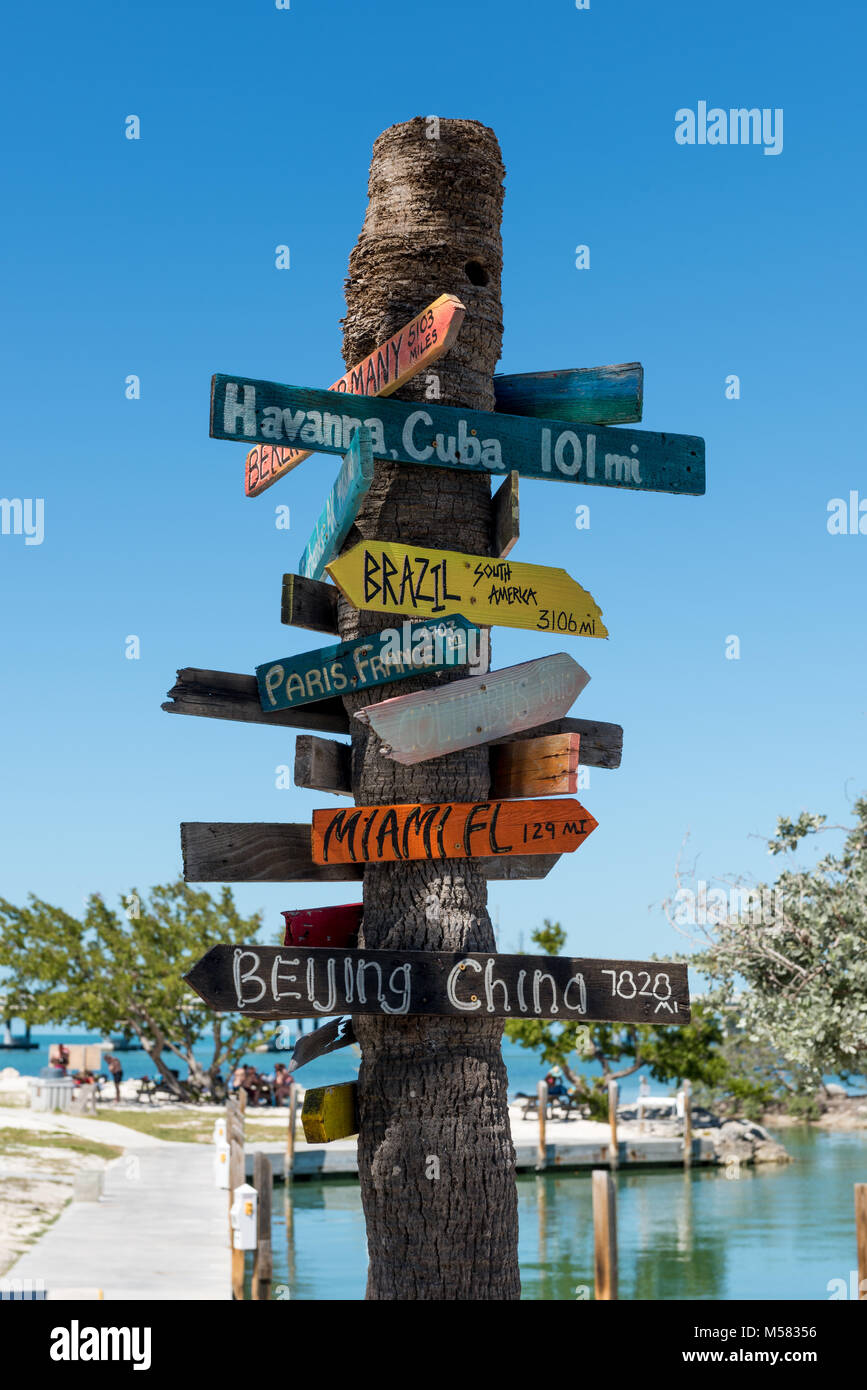 Bahia Honda State Park vicino a Key West Florida Foto Stock