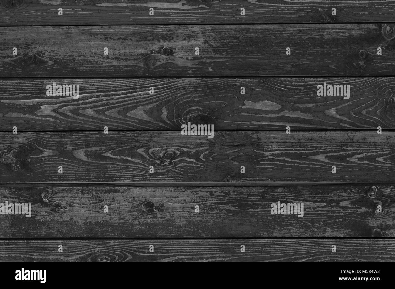 Nero scuro dello sfondo di legno Foto Stock