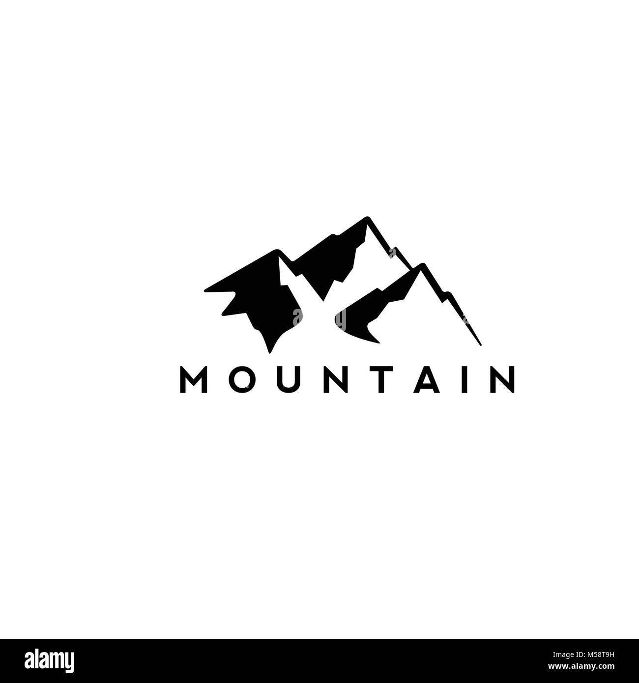 Mountain abstract illustrazione vettoriale Illustrazione Vettoriale