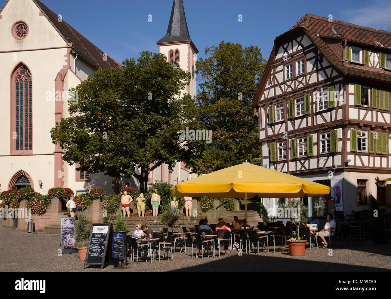 Mosbach, Baden-Württemberg, Deutschland Foto Stock