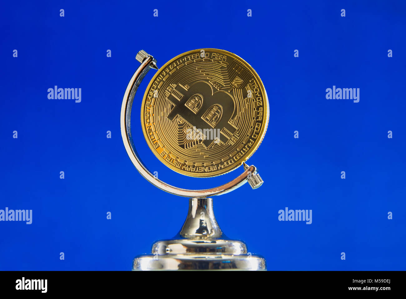 Montreal, Canada, 21 Febbraio,2018.Bitcoin.Credit:Mario Beauregard/Alamy Live News Foto Stock