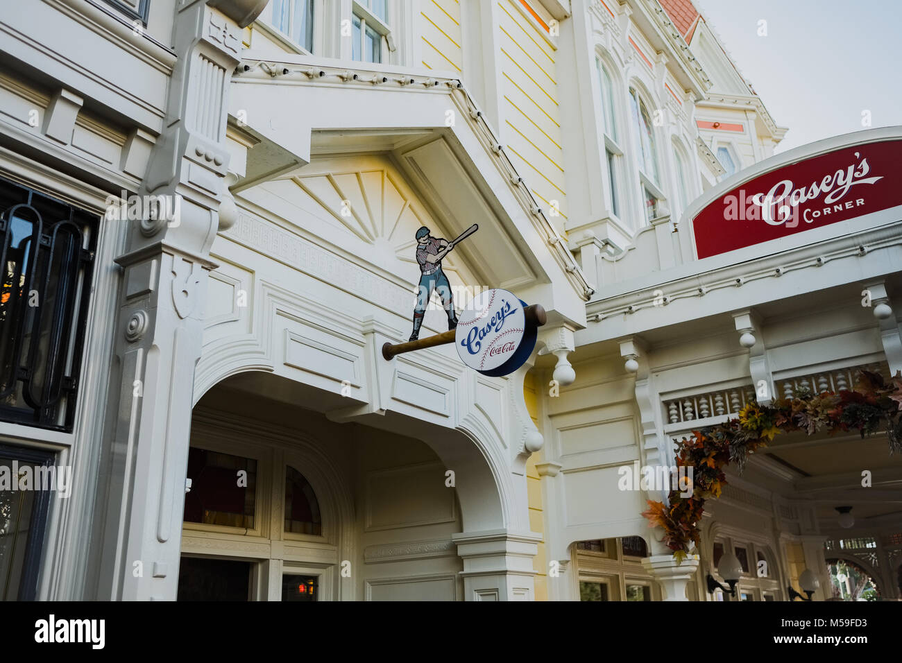 Negozio di articoli da regalo a Disney World magico regno, Orlando, Florida, America del Nord Foto Stock