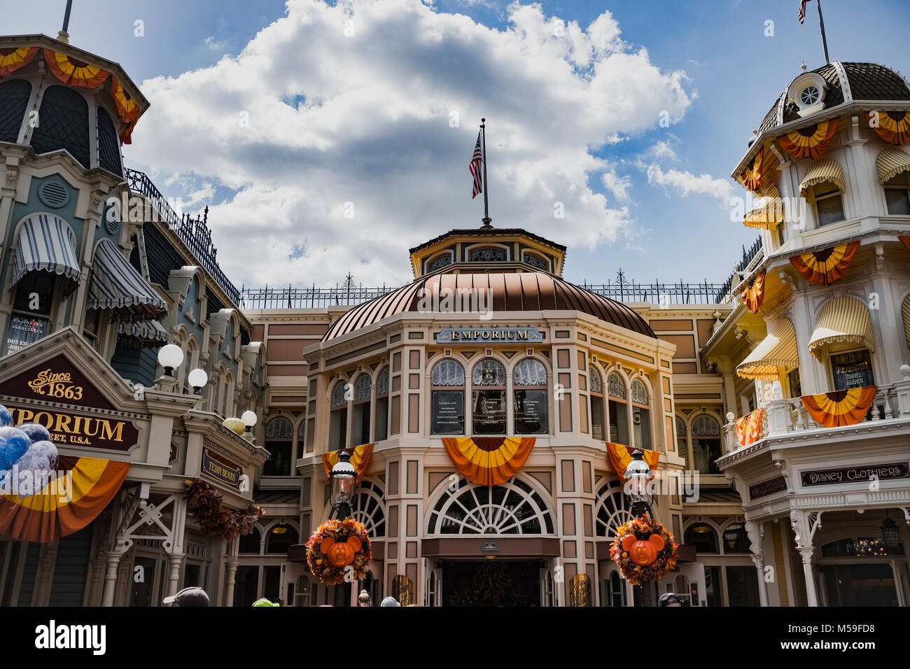 L'Emporium a Disney World magico regno, Orlando, Florida, America del Nord Foto Stock