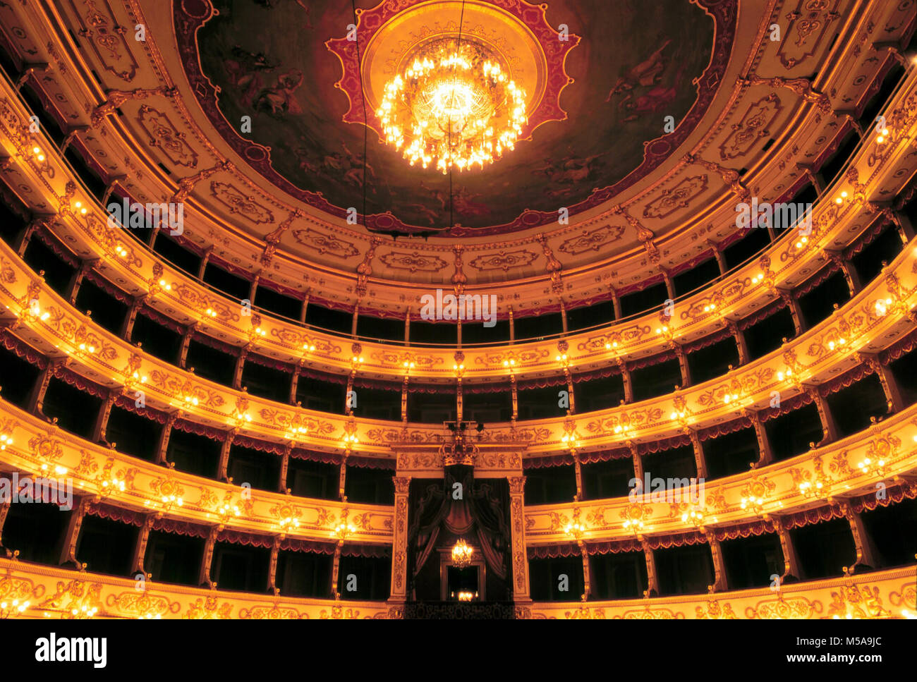 Parma (Italia), il Royal Theatre Foto Stock