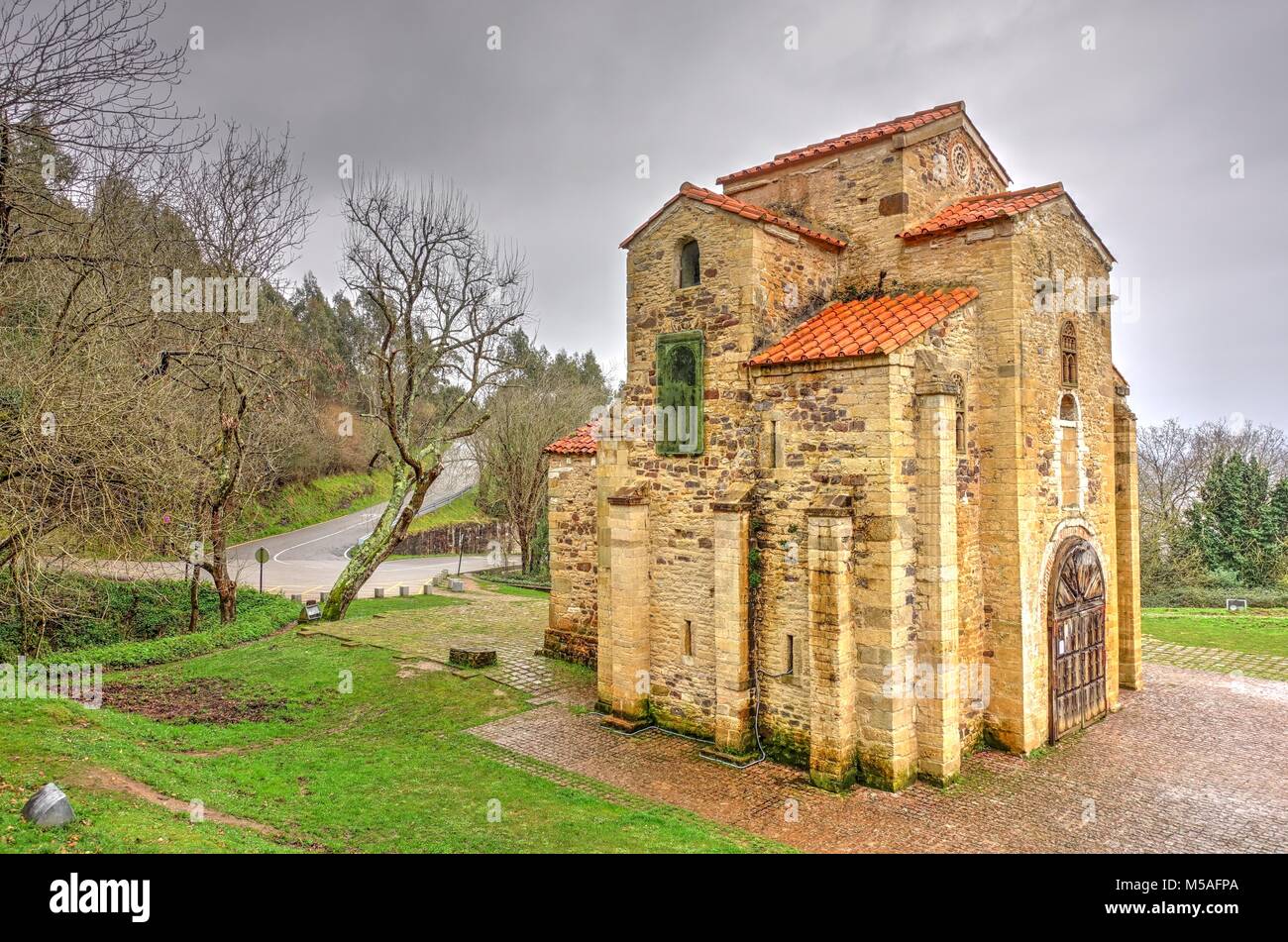 San Miguel de Lillo, Oviedo, Asturias, Spagna Foto Stock