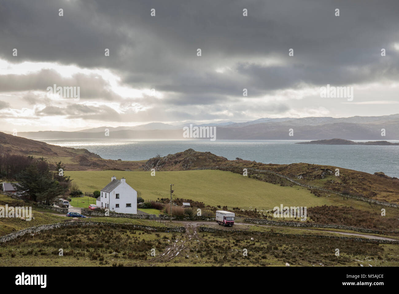 Inverno, Argyll and Bute, Scozia occidentale, Regno Unito Regno Unito Foto Stock