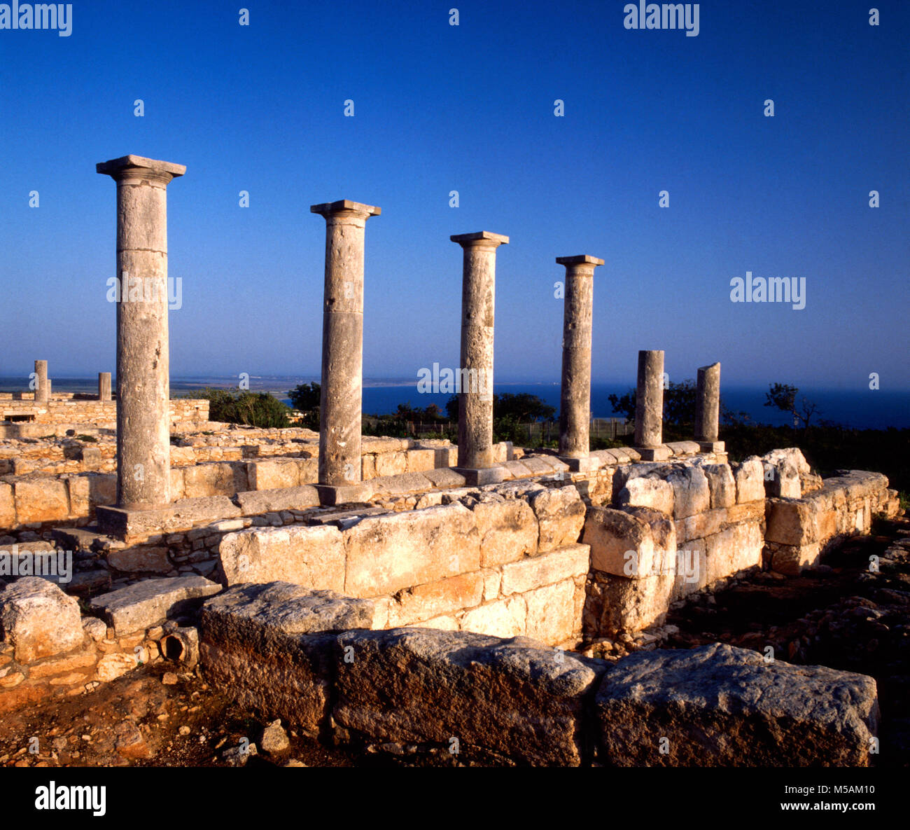 Tempio di Apollo,vicino a Limassol a Cipro. Foto Stock