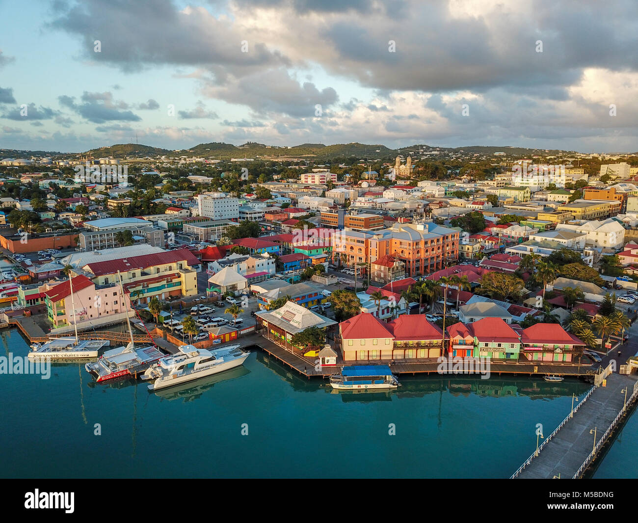 St Johns, Antigua Foto Stock