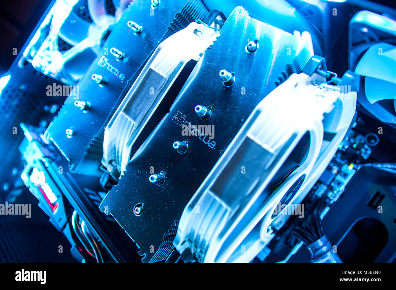 Noctua NH-D15 refrigeratore Foto Stock