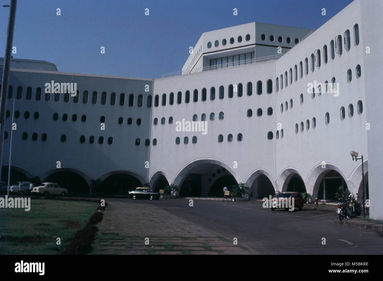 World Trade Center Building, Cuffe Parade, Mumbai, Maharashtra, India Foto Stock