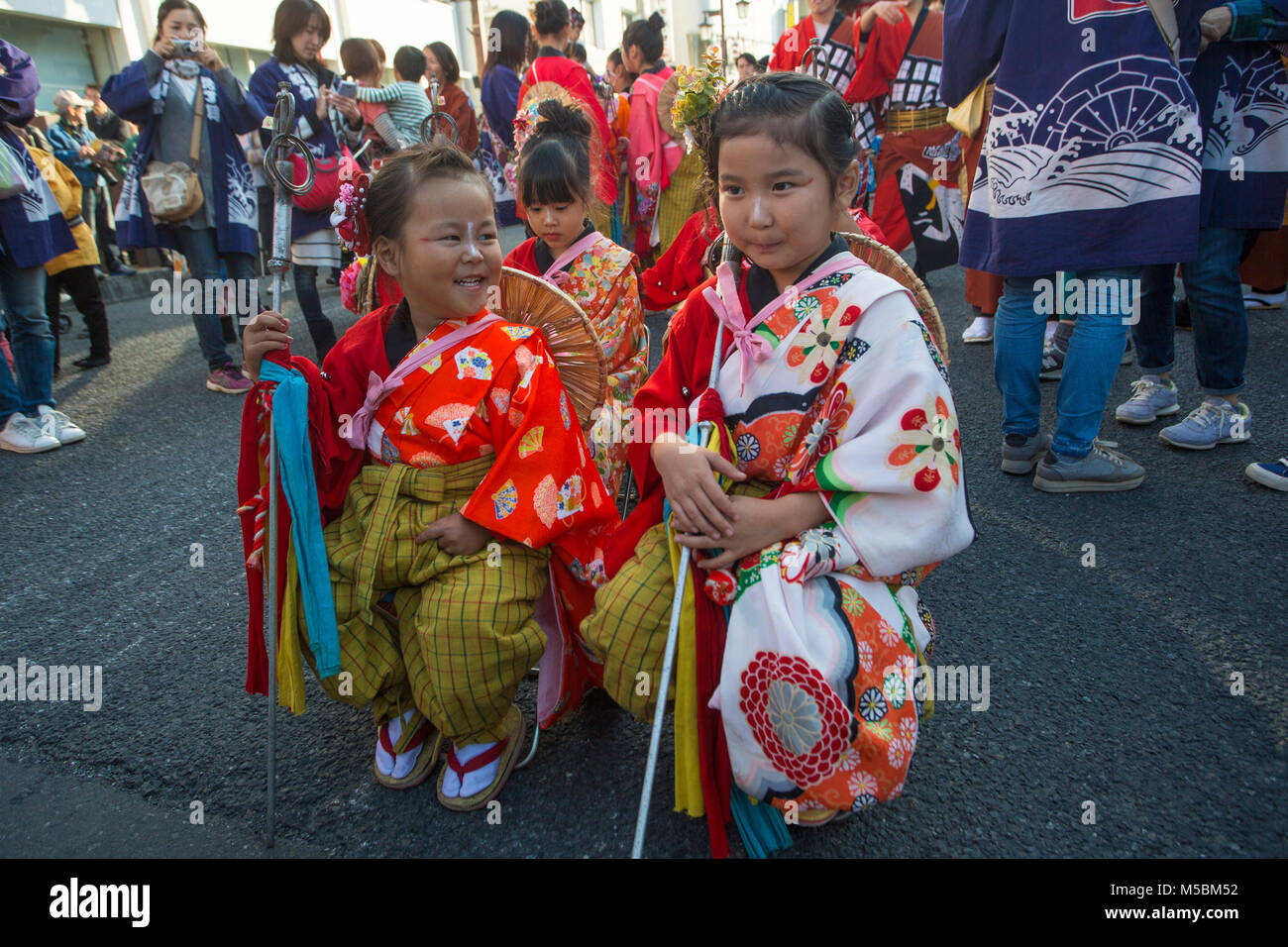 Giappone, Saitama provincia, città di Annone, Festival di Annone Foto Stock