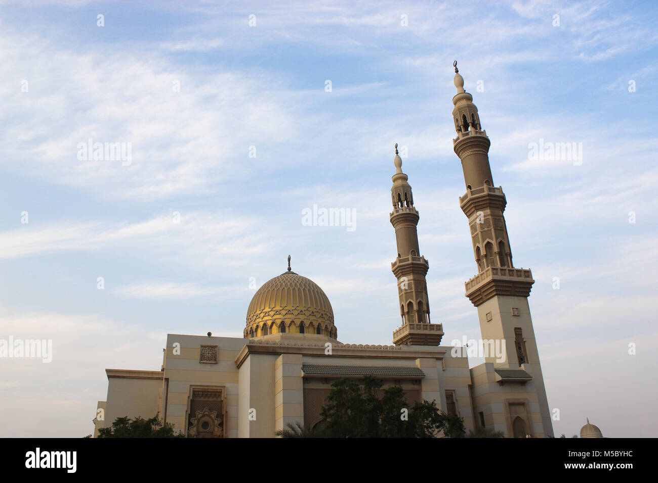 Al Moschea Maghfirah Sharjah Emirati arabi uniti Foto Stock