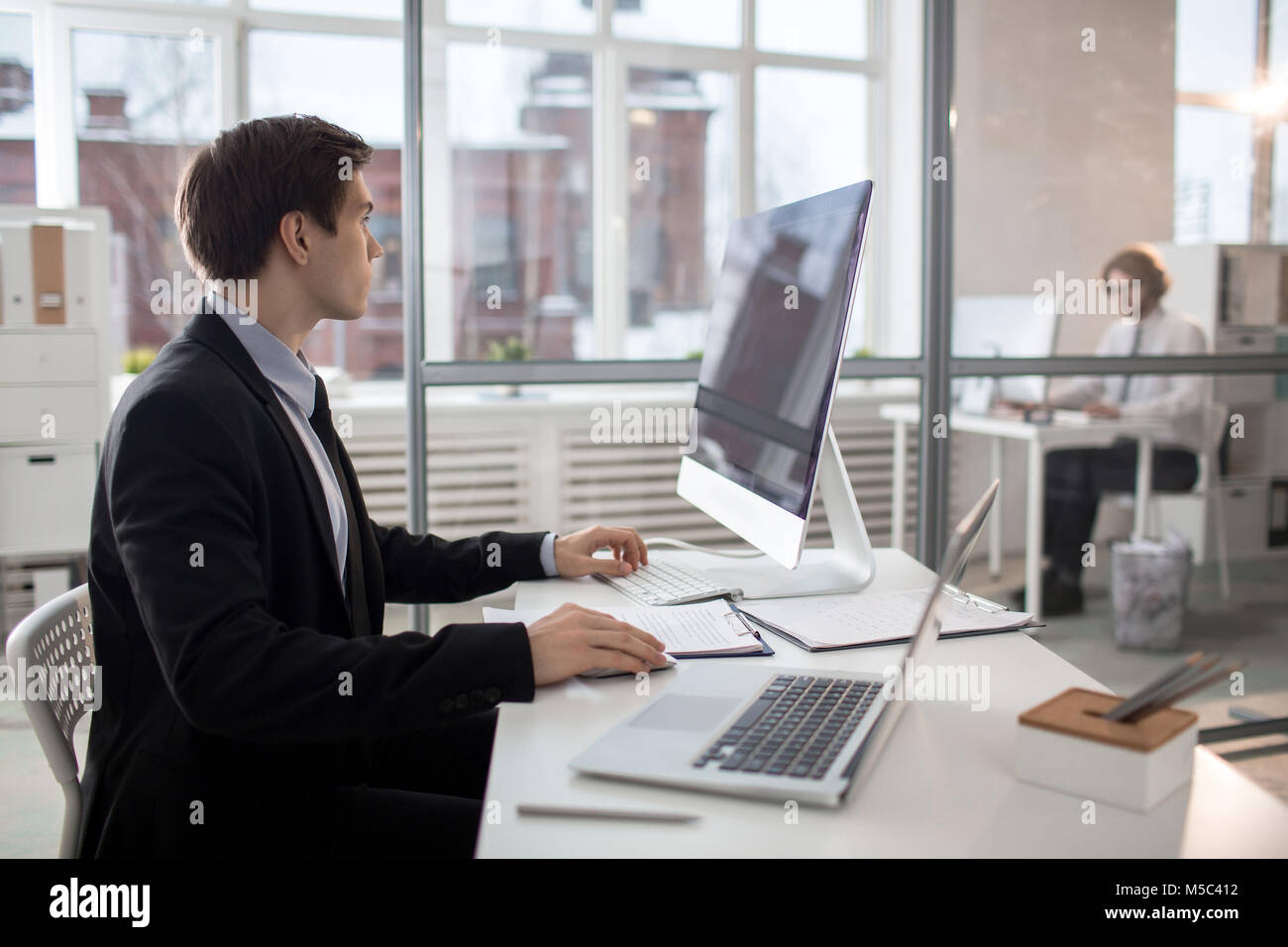 Sales Manager Foto Stock