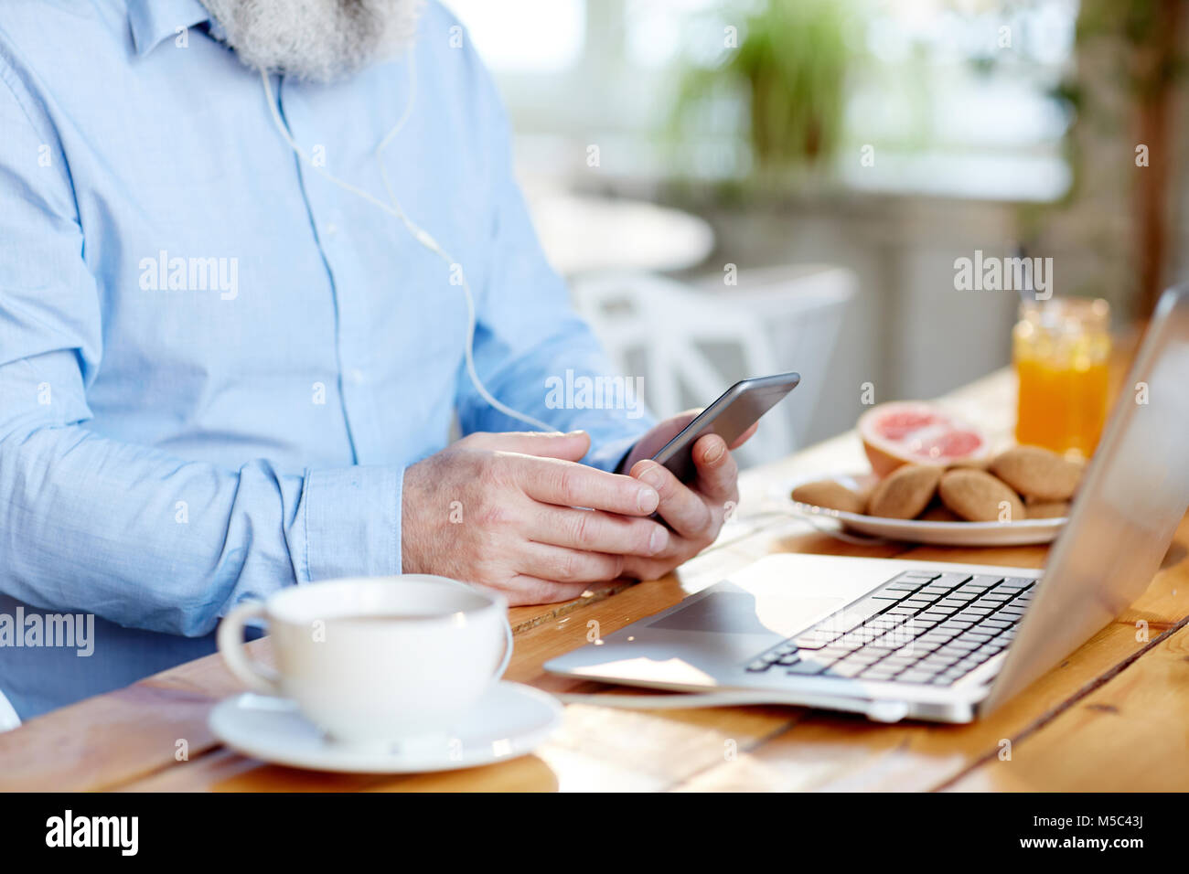 Dipendenza del gadget Foto Stock